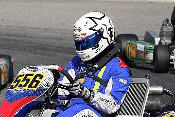 Mark Wolff überzeugt im ADAC Kart Cup