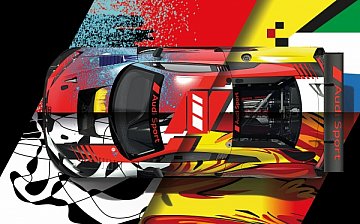 Design-GT3-Sportwagen von Audi Sport zum 100. Geburtstag von Spa