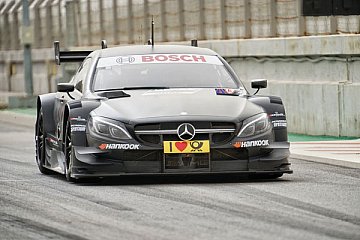 Gary Paffett, Paul Di Resta und Edoardo Mortara waren die Testfahrer - Foto: Daimler