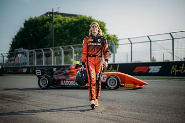 Mathilda Paatz startet beim Großen Preis von Kanada in der F1 Academy