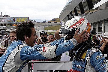 Mario Farnbacher bereit für den Lausitzring