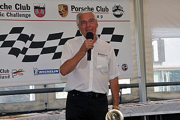 Leo Eigner (Sportkommissar und PräsidentWürttembergischer Porsche Club)