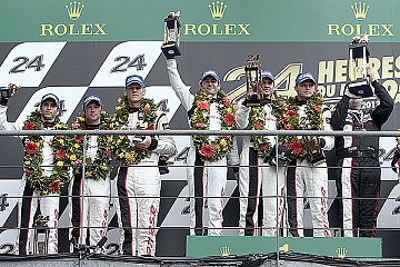 Porsche 911 RSR triumphiert mit Doppelsieg in Le Mans