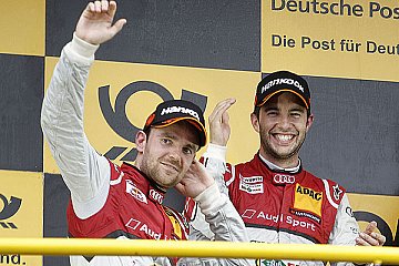 Alle acht Audi RS 5 DTM in den Top-Ten