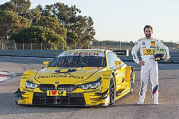 Timo Glock (DE) startet auch seine dritte DTM-Saison am Steuer des DEUTSCHE POST BMW M4 DTM - Foto: BMW