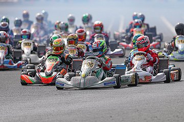 Alles offen in der IAME Euro Series