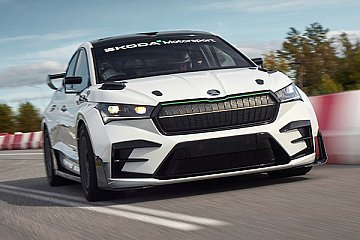 Der Enyaq RS Race: ein neues Motorsportkonzept