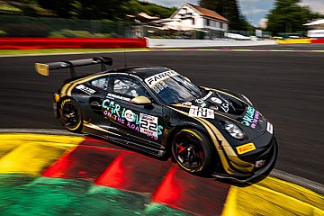 Bester Porsche startet aus Reihe fünf in die 24h von Spa