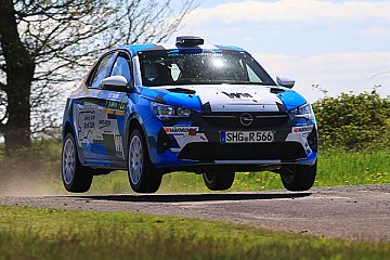 Nach schwerem Unfall von Liam: Jonas Müller bei Rallye Sulingen auf dem Podium