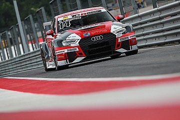 Audi-Pilot Langeveld im ersten Training vorne