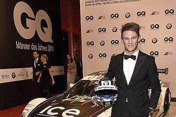 Wittmann und der Ice-Watch BMW auf dem roten Teppich