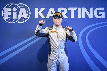 Sato gewinnt FIA Karting Senior Shootout