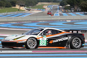 Podiumsplatzierung für Hankook Team Farnbacher