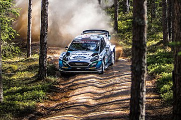 Ford fährt bei superschneller Rallye Estland in die Top-6