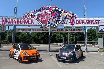 Gelungene Automobilslalom-Action beim ACV SE Cup in Nürnberg