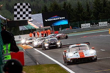 Doppelsieg für Porsche beim Langstreckenklassiker in Belgien