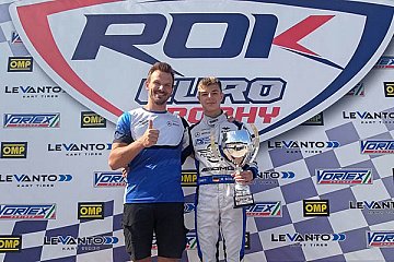 Rok Euro Trophy-Podium für Maximilian Schleimer