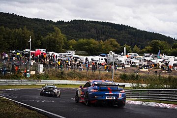 Stand bei Rennhalbzeit NLS