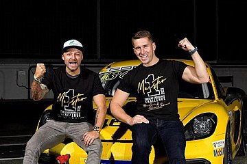 Caroli und Schraml mit Seebach Fahrzeugtechnik im Porsche Sports Cup
