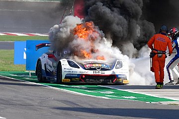 Jeffrey Schmidt und das Feuer-Drama auf dem Lausitzring