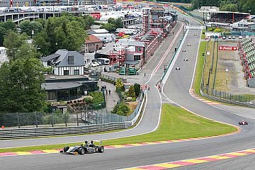 Mick Schumacher vor der tollen Kulisse von Spa