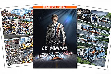Steve McQueen in Le Mans: Ein atemberaubender Bildroman