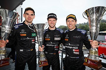Podiumserfolg für Mercedes-AMG bei 24h-Rennen von Spa