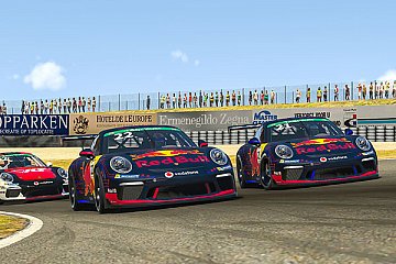 Weltweite Rennserie für Top-Simracer startet in den zweiten Saisonlauf