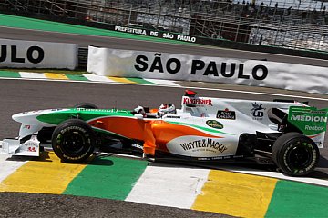Buurman und da Costa testen für Force India