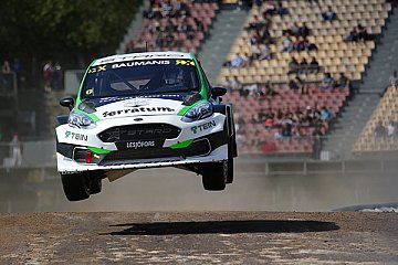 Janis Baumanis steht in Barcelona wieder im Finale