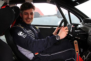 Roman Schwedt fast zu Hause: Start bei der Rallye Luxemburg