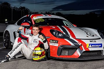 Dreifacher Porsche Sports Cup Champion im ersten Jahr: Luciano Schneider
