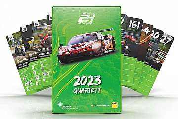 Das Quartett zum 24h Rennen am Nürburgring 2023