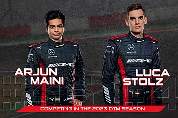 HRT greift 2023 mit Luca Stolz und Arjun Maini in der DTM an