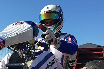 Platz drei für Yannik Himmels mit DS Kartsport beim Ostercup