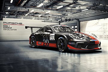 Live-Premiere für den Porsche Mobil 1 Supercup Virtual Edition