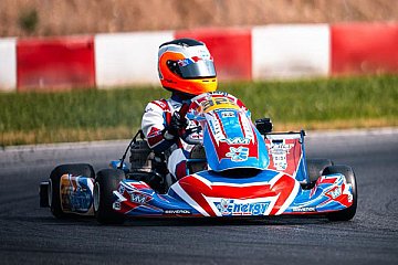 Emilio Bernd überzeugt bei IAME Euro Series