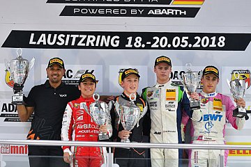Zweifacher Rookiesieg für Mücke Motorsport auf dem Lausitzring