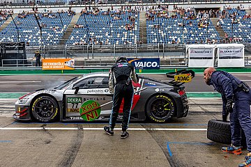 Der Audi R8 LMS GT3 auf dem Lausitzring - Foto: Marko Tarrach