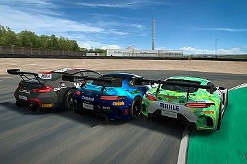 Viertes Rennen, vierter Sieger: ADAC GT Masters eSports auf dem Sachsenring