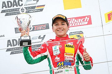 Gelungener Einstand: Enzo Fittipaldi fährt direkt beim ADAC Formel 4-Debüt aufs Podium - Foto: ADAC