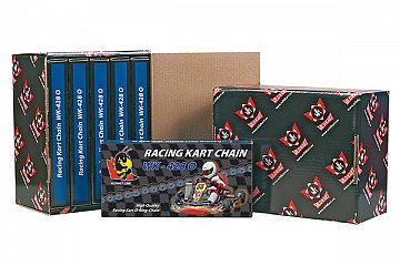 Hohe Qualität zum fairen Preis: WK Kart-Ketten von Hornet-Line
