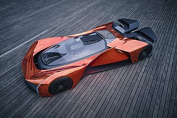 Team Fordzilla P1-Rennfahrzeug erhält neuartig reflektierende Außenfarbe
