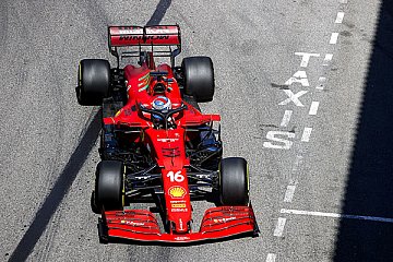Charles Leclerc fährt beim Heimspiel Bestzeit