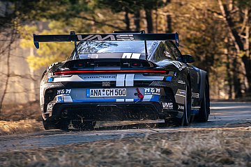 Carsten Mohe testet neuen Rallye-Porsche