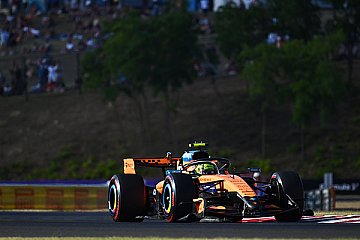 Lando Norris Schnellster beim 3. Freien Training in Ungarn
