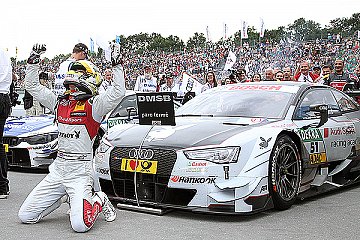 Nico Müller feiert seinen ersten DTM-Sieg
