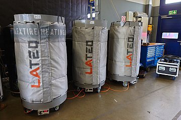 LATEQ stellt Neuheit im Bereich Reifentemperierung vor