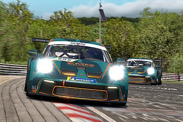 Ebenfalls auf Platz eins der Gesamtwertung: EMM Esports, die Leader in der Cup 2 - Foto: VLN