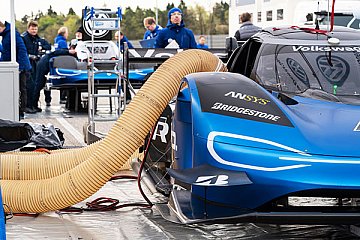 Technologieträger über den Motorsport hinaus – das Ladesystem des ID.R